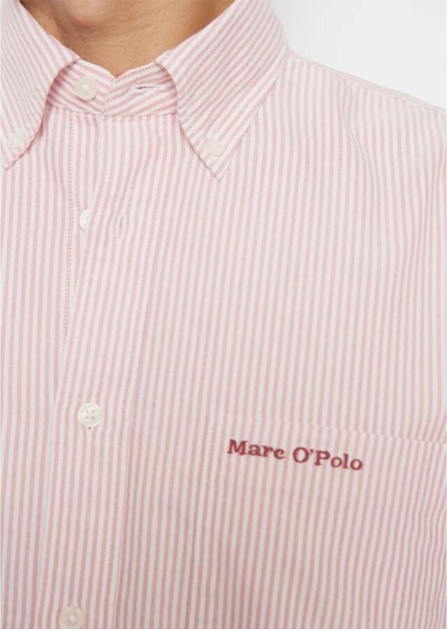 Marc O'Polo Oxford overhemd regular Red Heren