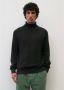 Marc O'Polo Rib knit polo neck jumper in a regular fit Zwart Heren - Thumbnail 3