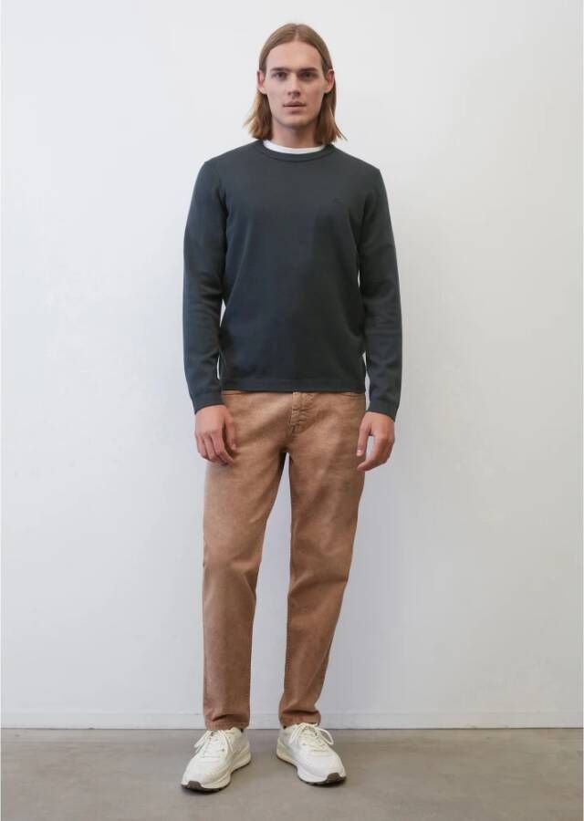 Marc O'Polo Round-neck Knitwear Blauw Heren