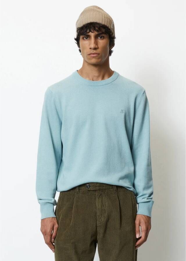 Marc O'Polo Round-neck Knitwear Blauw Heren