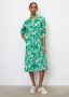 Marc O'Polo Knielange jurk met all-over bloemenmotief - Thumbnail 3