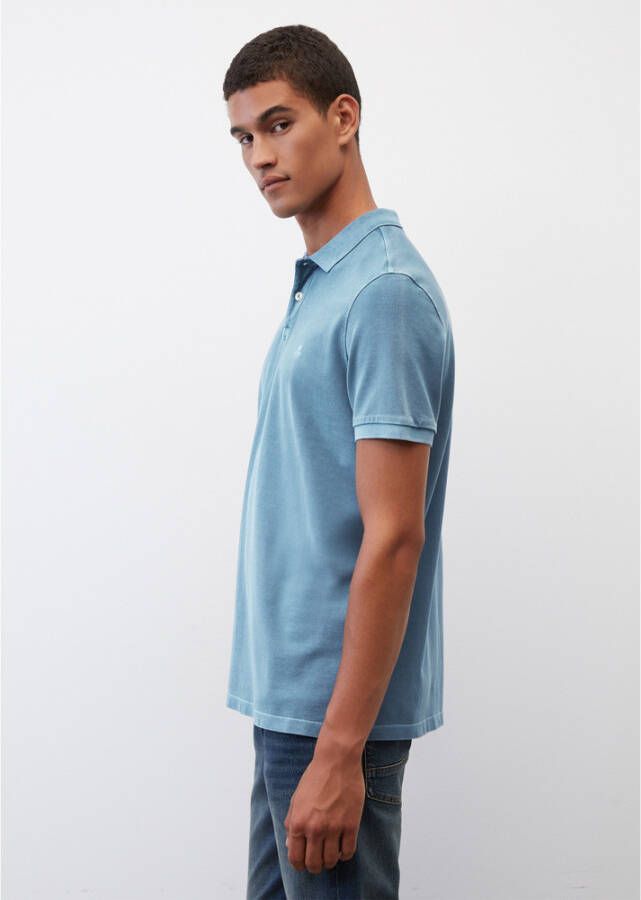 Marc O'Polo Poloshirt Blauw Heren