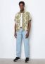 Marc O'Polo Casual korte mouw camp kraag overhemd Multicolor Heren - Thumbnail 4