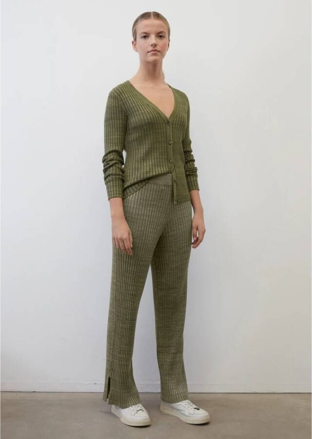 Marc O'Polo Slim-fit Trousers Groen Dames