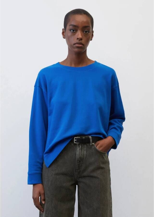 Marc O'Polo Sweatshirt Blauw Dames