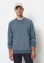 Marc O'Polo Sweatshirt Blauw Heren - Thumbnail 3