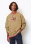 Marc O'Polo Sweatshirt met labelstitching model 'Chevignon' - Thumbnail 2