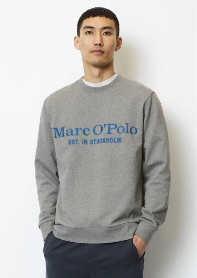 Marc O'Polo Sweatshirt Grijs Heren