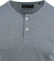 Marc O'Polo T-shirt met korte knoopsluiting model 'Serafino' - Thumbnail 3