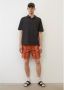 Marc O'Polo Tie-dye sweat shorts Oranje Heren - Thumbnail 2