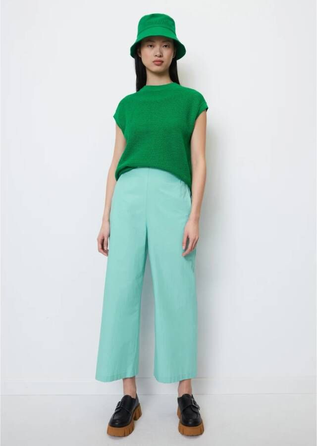 Marc O'Polo Trousers Blauw Dames