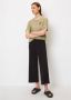 Marc O'Polo Culotte Jersey pants straight leg long - Thumbnail 5