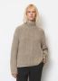Marc O'Polo Oversized wollen pullover in gebreide look - Thumbnail 2