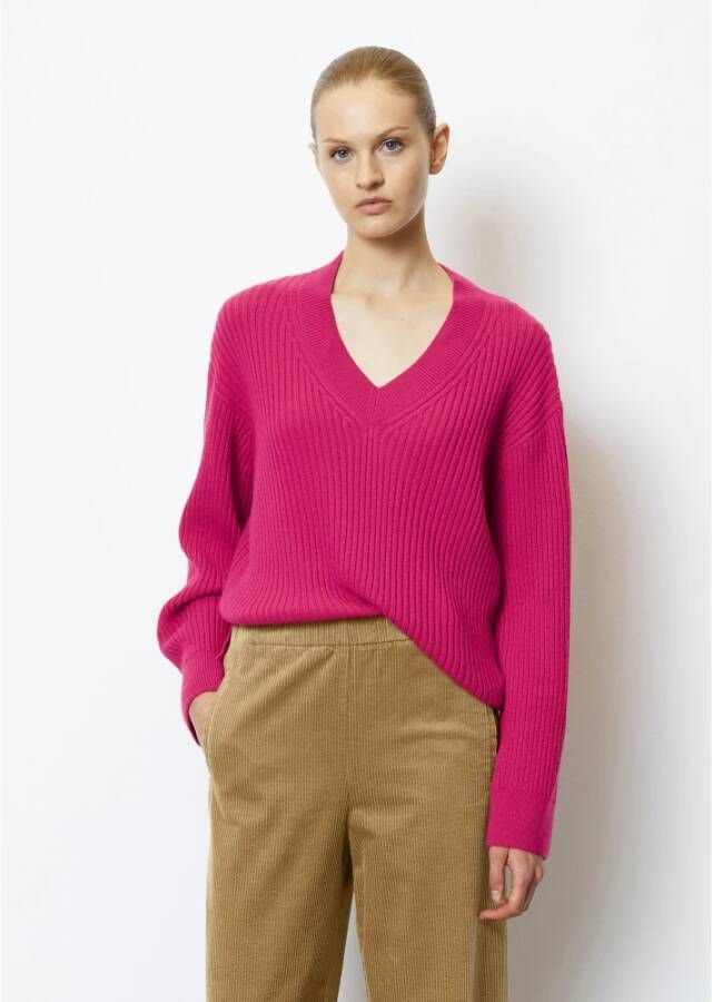 Marc O'Polo V-neck Knitwear Roze Dames
