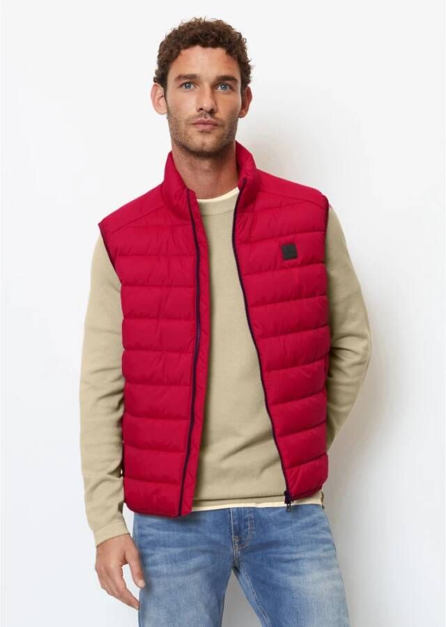Marc O'Polo Vests Rood Heren