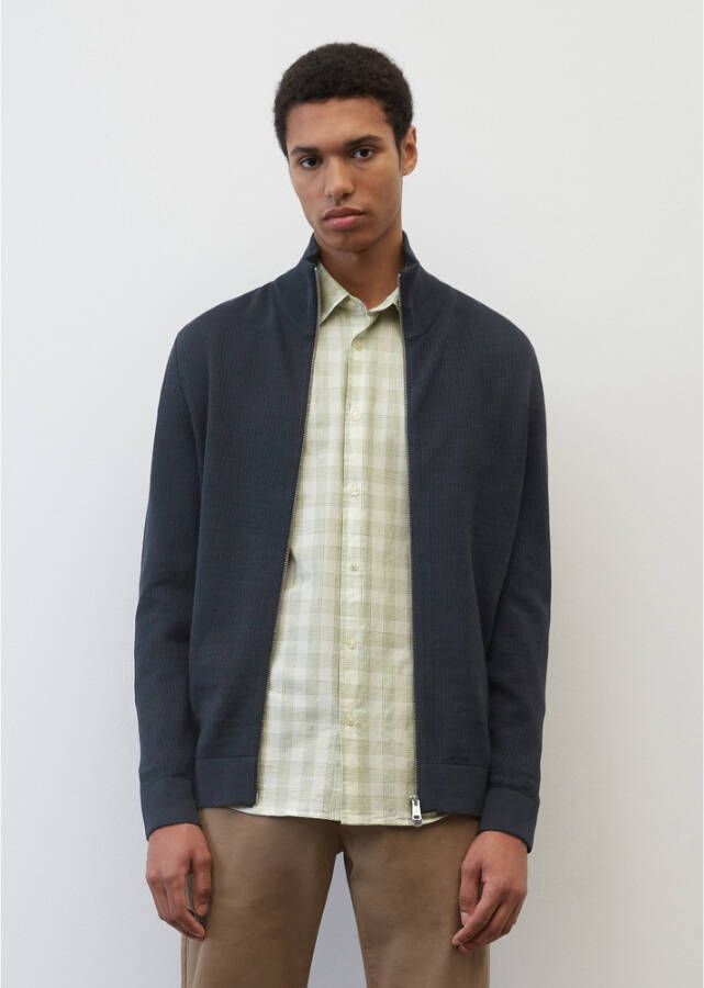 Marc O'Polo Vest Blauw Heren