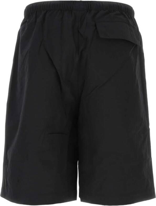 Marcelo Burlon Zwarte nylon zwembroek Zwart Heren