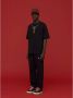 Marcelo Burlon Cross Relax Sweatpants Zwart Wit Zwart Heren - Thumbnail 2