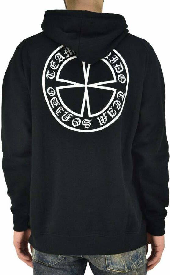 Marcelo Burlon Zwarte Katoenen Hoodie Zwart Heren