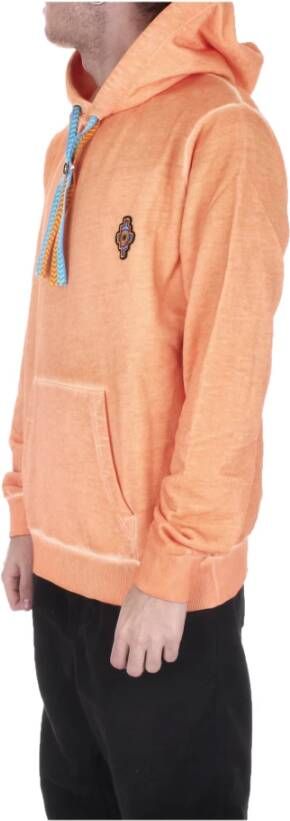 Marcelo Burlon Stijlvolle Oranje Sweaters Oranje Heren