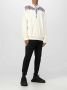 Marcelo Burlon Heren Katoenen Sweatshirt met Tricolor Logo Print Beige Heren - Thumbnail 7