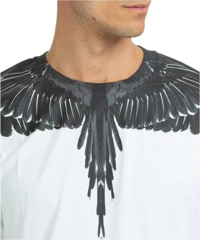 Marcelo Burlon County of Milan T-shirt met vleugelprint Wit - Foto 15
