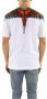 Marcelo Burlon T-shirts en Polos met Multicolor Vleugelprint White Heren - Thumbnail 4