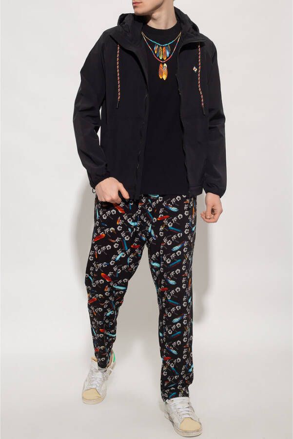 Marcelo Burlon County of Milan Lichtgewicht windjack Zwart - Foto 6