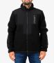 Marcelo Burlon Zwarte Fleece Jas met County Logo Zwart Heren - Thumbnail 2