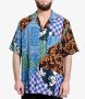 Marcelo Burlon Korte mouwen overhemd met Hawaïaanse print Blauw Heren - Thumbnail 7