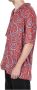 Marcelo Burlon Korte mouwen shirt met opvallende logo print voor heren Rood Heren - Thumbnail 2