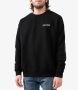 Marcelo Burlon Zwarte katoenen trui met ronde hals en lange mouwen Zwart Heren - Thumbnail 2
