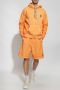 Marcelo Burlon Oranje Sweatshirt Regular Fit Koud Weer 100% Katoen Orange Heren - Thumbnail 8