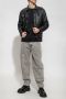 Marcelo Burlon Zwarte Katoenen Sweatshirt met Logo Print Black Heren - Thumbnail 2