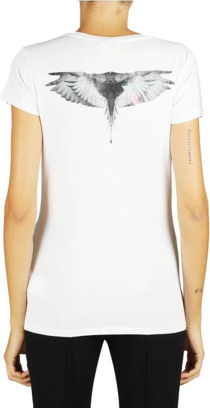 Marcelo Burlon Witte T-shirts en Polos voor Vrouwen Wit Dames