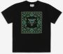Marcelo Burlon County Of Milan Kids T-shirt met print Zwart - Thumbnail 3