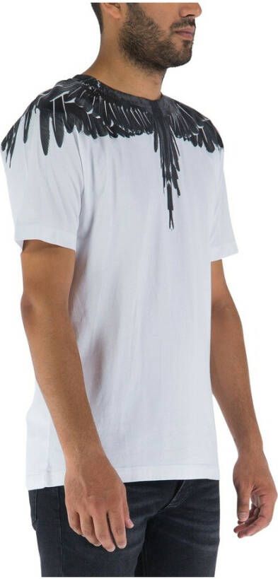 Marcelo Burlon County of Milan T-shirt met vleugelprint Wit - Foto 12