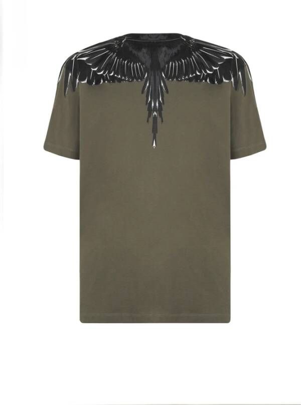 Marcelo Burlon T-Shirts Groen Heren