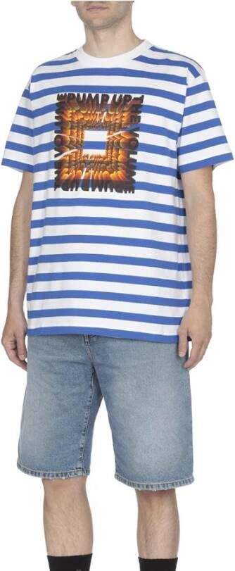 Marcelo Burlon Heren T-Shirt Upgrade Jouw Garderobe Meerkleurig Heren