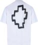 Marcelo Burlon Biologisch katoenen T-shirt met frontaal logo print White Heren - Thumbnail 2