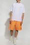 Marcelo Burlon Wit en Zwart Katoenen Cross Over T-Shirt White Heren - Thumbnail 3
