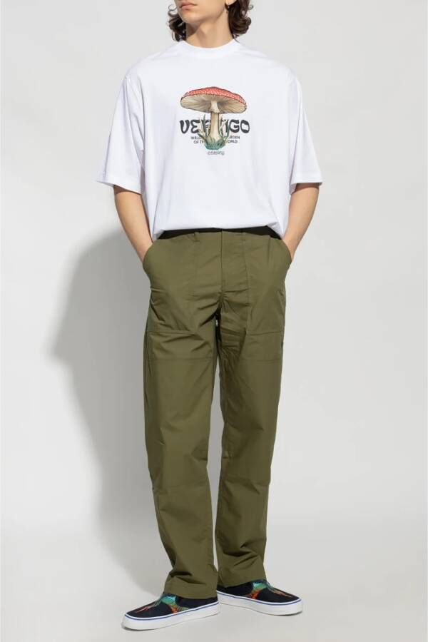 Marcelo Burlon T-Shirts Wit Heren