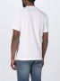 Marcelo Burlon Wit en Rood Logo T-shirt voor Heren White Heren - Thumbnail 6