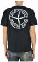 Marcelo Burlon Gekleurde Bedrukte T-Shirt voor Heren Zwart Heren - Thumbnail 2