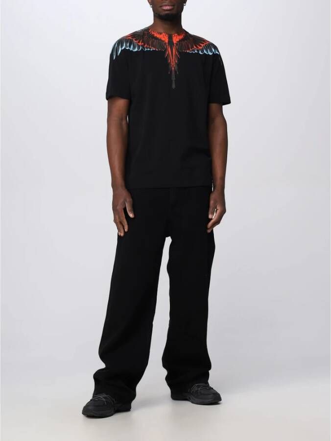 Marcelo Burlon T-Shirts Zwart Heren