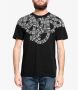 Marcelo Burlon Zwarte Logo Print Katoenen Tops Zwart Heren - Thumbnail 2