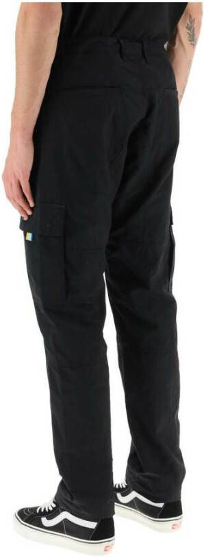 Marcelo Burlon Zwarte nylonbroek Zwart Heren