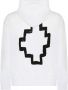 Marcelo Burlon Witte Katoenen Hoodie met Hoodie White Heren - Thumbnail 3