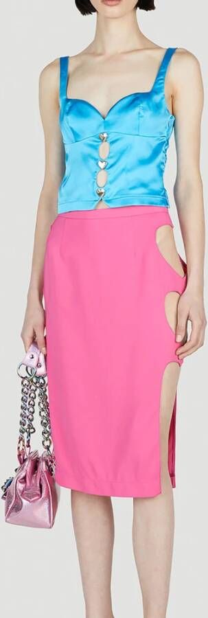 Marco Rambaldi Midi Skirts Roze Dames