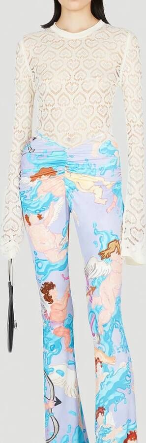 Marco Rambaldi Round-neck Knitwear Wit Dames